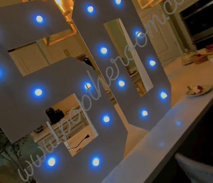 marquee-50 Light-Up 50 Marquee Numbers